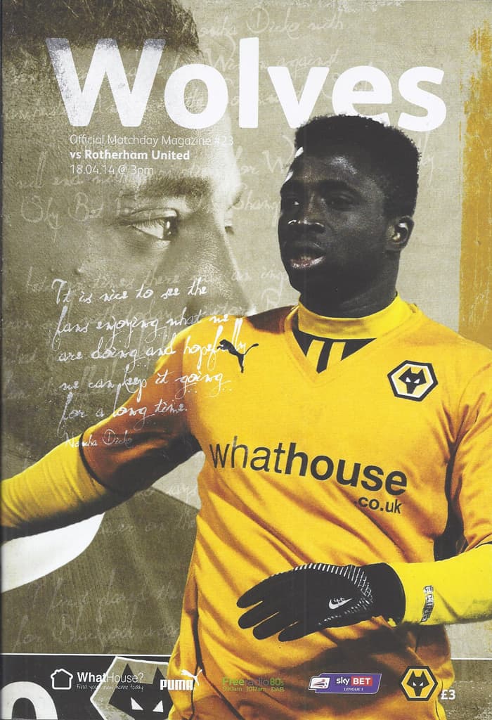 Wolverhampton Wanderers FC v Rotherham United FC